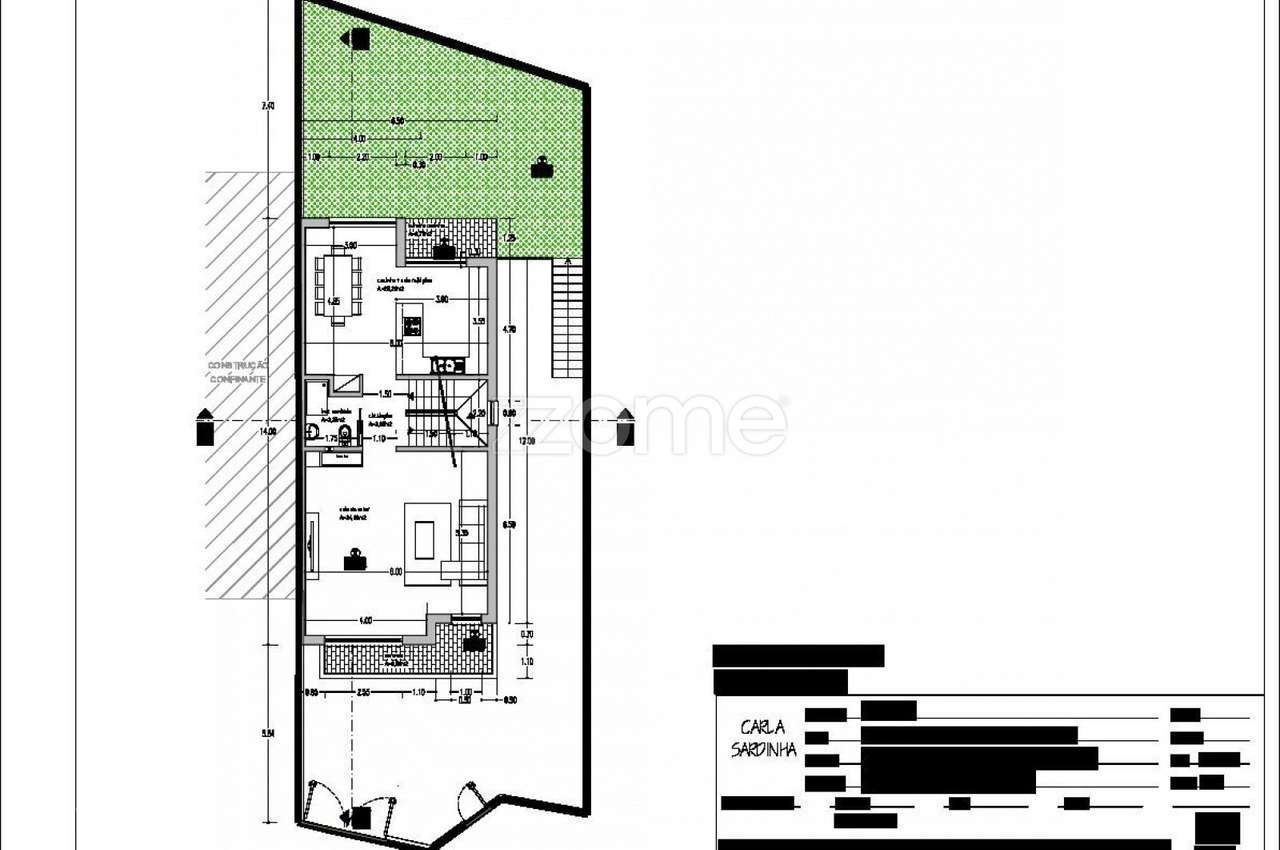 Terreno à venda na P. Miramar, Lote 20 com 245 m²_Projecto aprovado - Grande imagem: 4/10