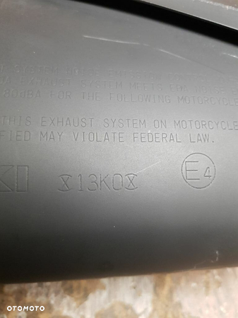 Tłumik wydech osłona Suzuki GSXS 750 - 9