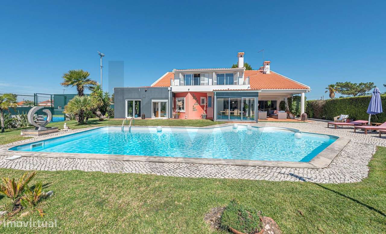 Moradia inserida em  2 lotes terreno , 4.090m2, em Azeitão,  piscina e - Grande imagem: 2/60