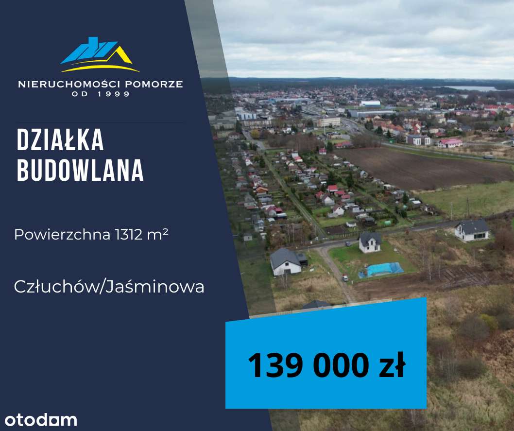 Działka budowlana Jaśminowa Człuchów - Pełny obrazek: 1/11