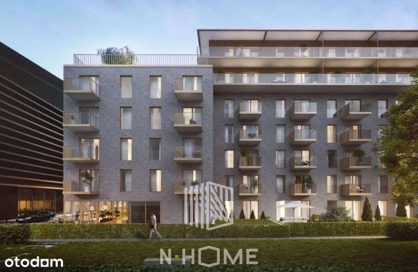 Nowoczesna kawalerka z ogródkiem w centrum miasta! - Pełny obrazek: 4/4