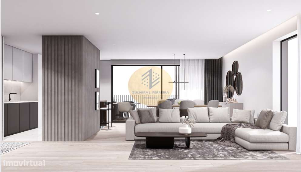 Apartamento T2 com varanda, garagem, Gaia - Grande imagem: 5/18