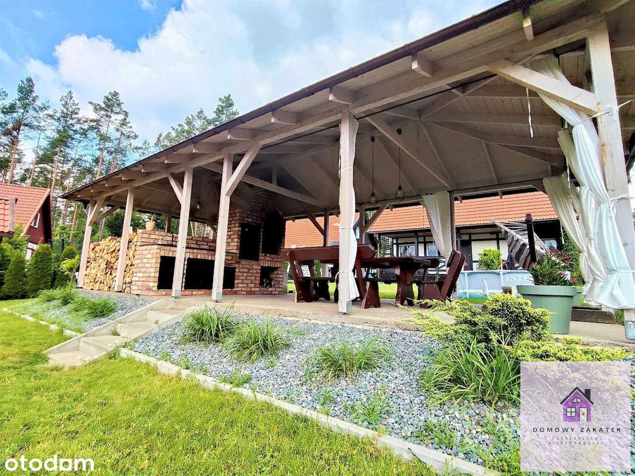 Piękny dom z ogrodem i wiatą- NA Gwizdówce - Pełny obrazek: 4/20