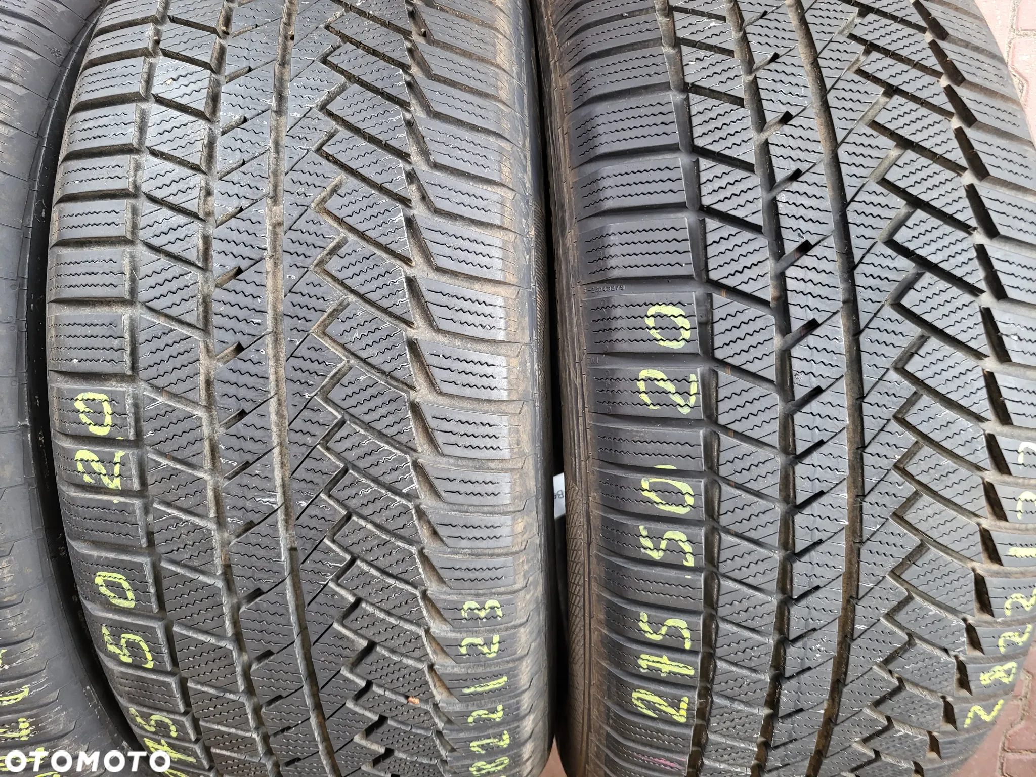 275/50r20 MO (Z822/23)001 4szt 6,5/7,5mm ContiWinterContact TS850P CONTINENTAL 2021r ZIMOWE - 2