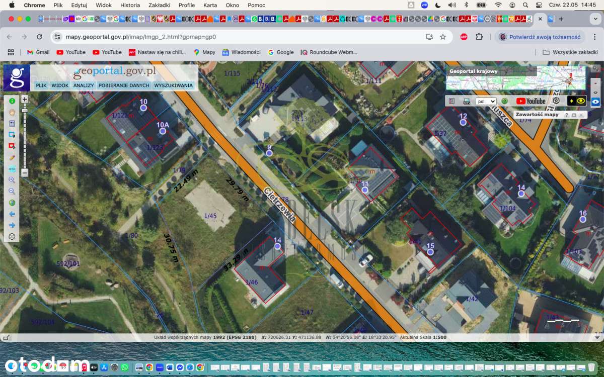 Pod zabudowę mieszkaniową,  zamknięte osiedle !!!-1