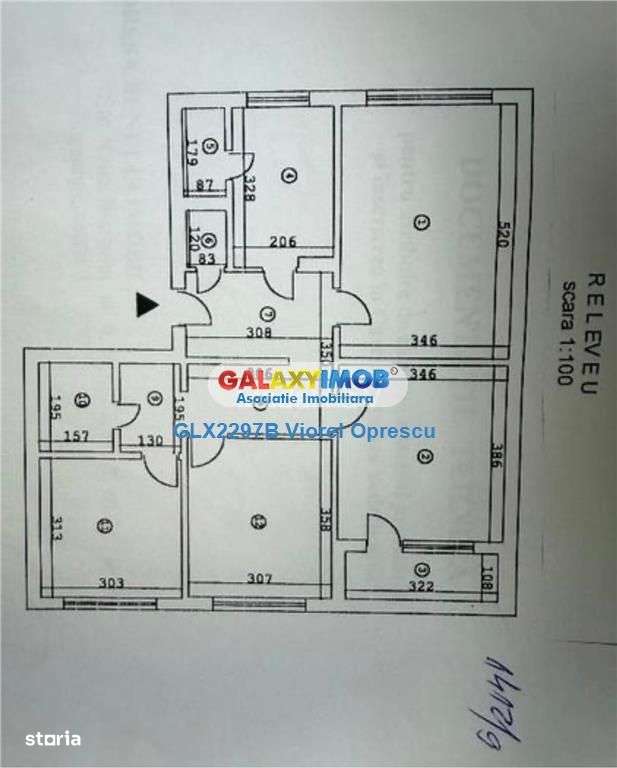 Apartament 4 camere, decomandat, necesita renovare, Titan