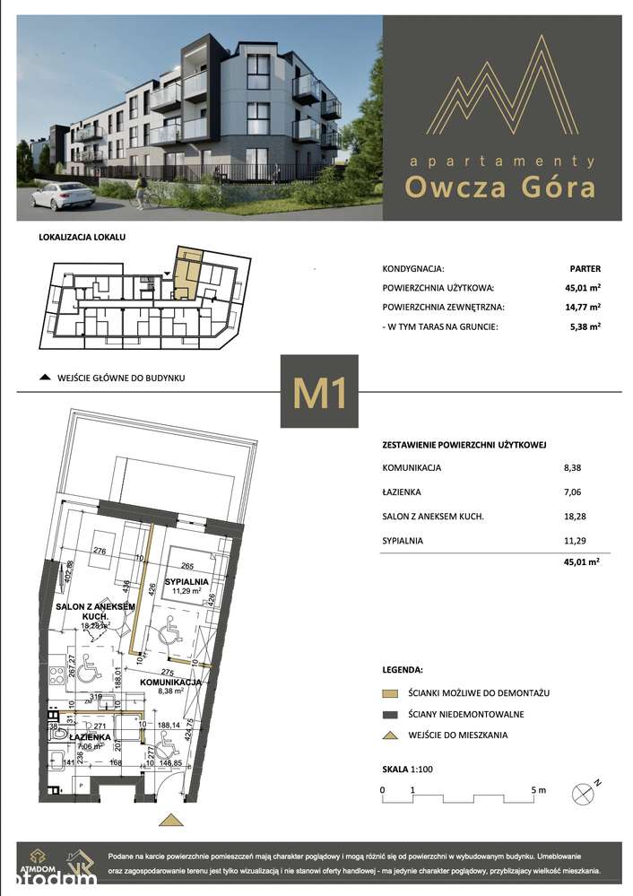 APARTAMENTY OWCZA GÓRA - Zainwestuj w komfort i widoki ! - Pełny obrazek: 4/4