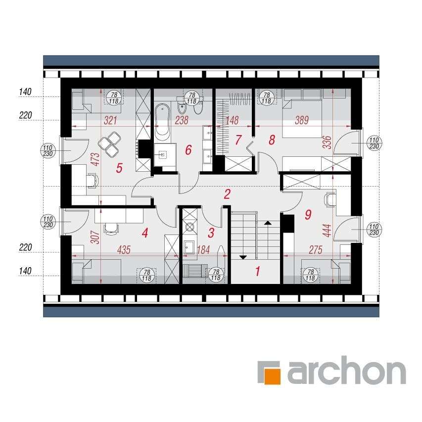 Dom 162 m2 - działka 1000 m2 - OSADA REGIEL - Pełny obrazek: 4/19