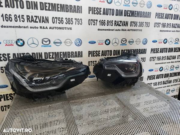 Faruri Far Stanga Dreapta Full LED Bmw G42 G87 Complete Volan Stanga Model SHADOW Impecabile Cod 8083636 8083635 Dezmembrez Bmw G42 M2 240I Motor B58B30B - Dezmembrari Arad - 2