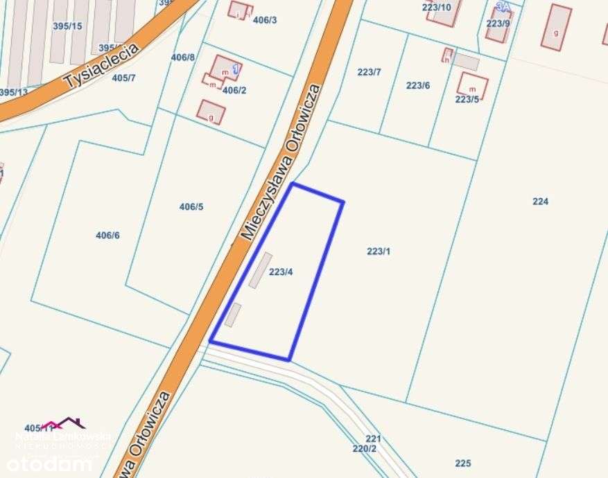 działka inwestycyjna*Radzyń Chełmiński - Pełny obrazek: 5/6