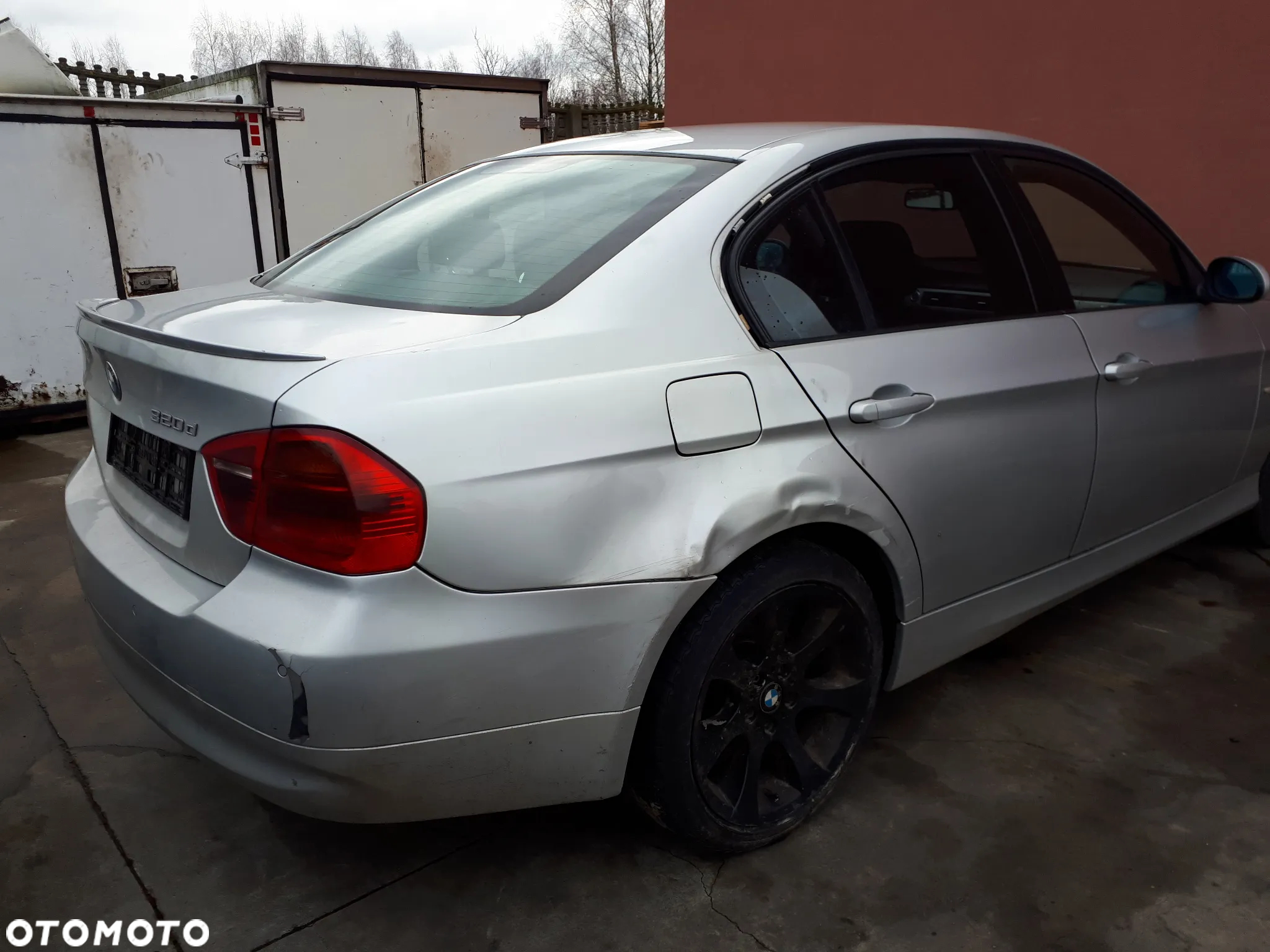 BMW E90 320D 04-08 MASKA PRZÓD PRZEDNIA 354 TITANSILBER - 6