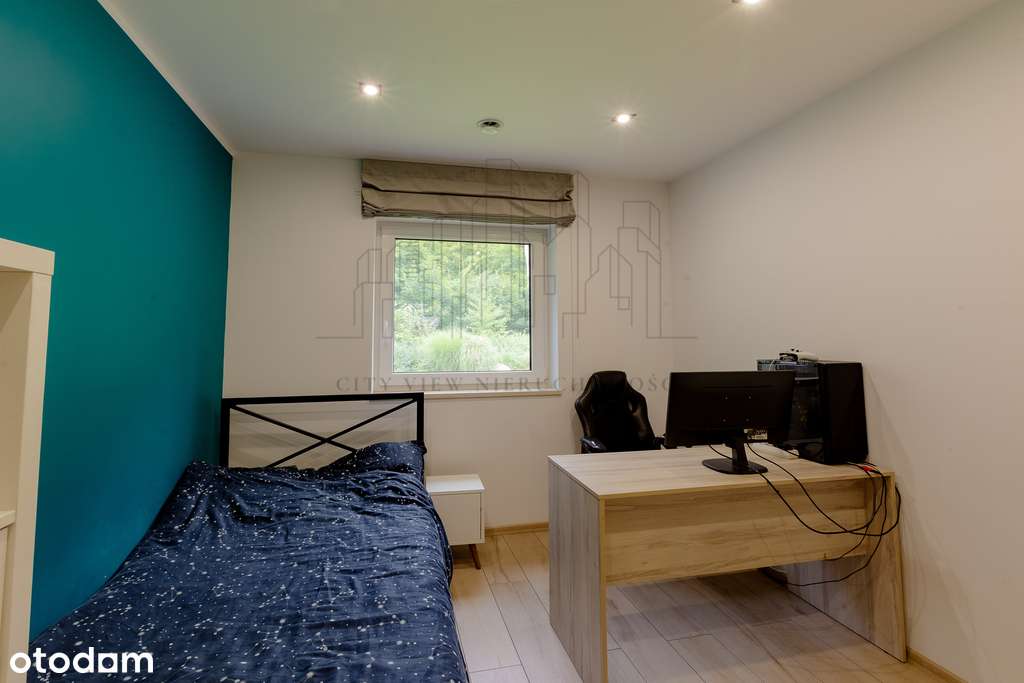 Dom 5 pokoi, z pięknym ogrodem + sauna i antresola-17