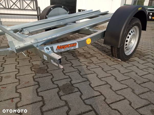 Neptun DOSTAWA Przyczepka 225x130cm N6-220 pm2 Lekka przyczepa jednoosiowa na 2 motory! DMC 750 kg GN064 - 17