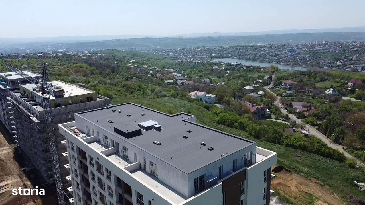 Apartament 2 camere finalizat COPOU cu terasa panoramica tip penthouse - Imagine principală: 4/6