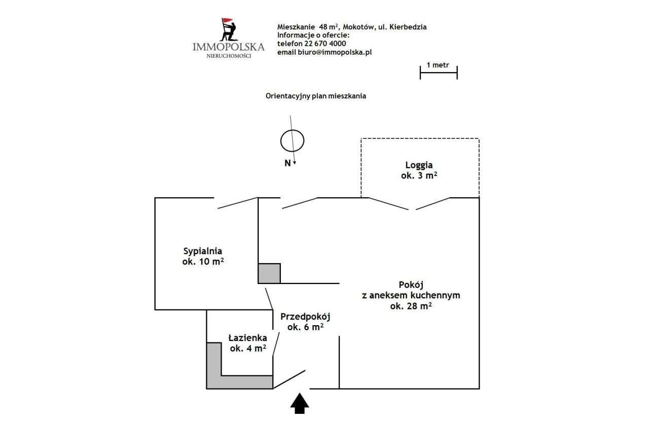 Kierbedzia 2 umeblowane pokoje, Sielce-1