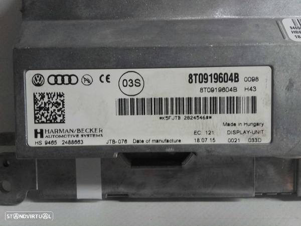 Display / Ecrã / Computador De Bordo Audi A4 (8K2, B8) - 3