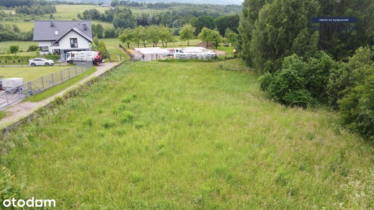 Działka budowlano-leśna w Zawadzie/piękna okolica - Pełny obrazek: 4/7