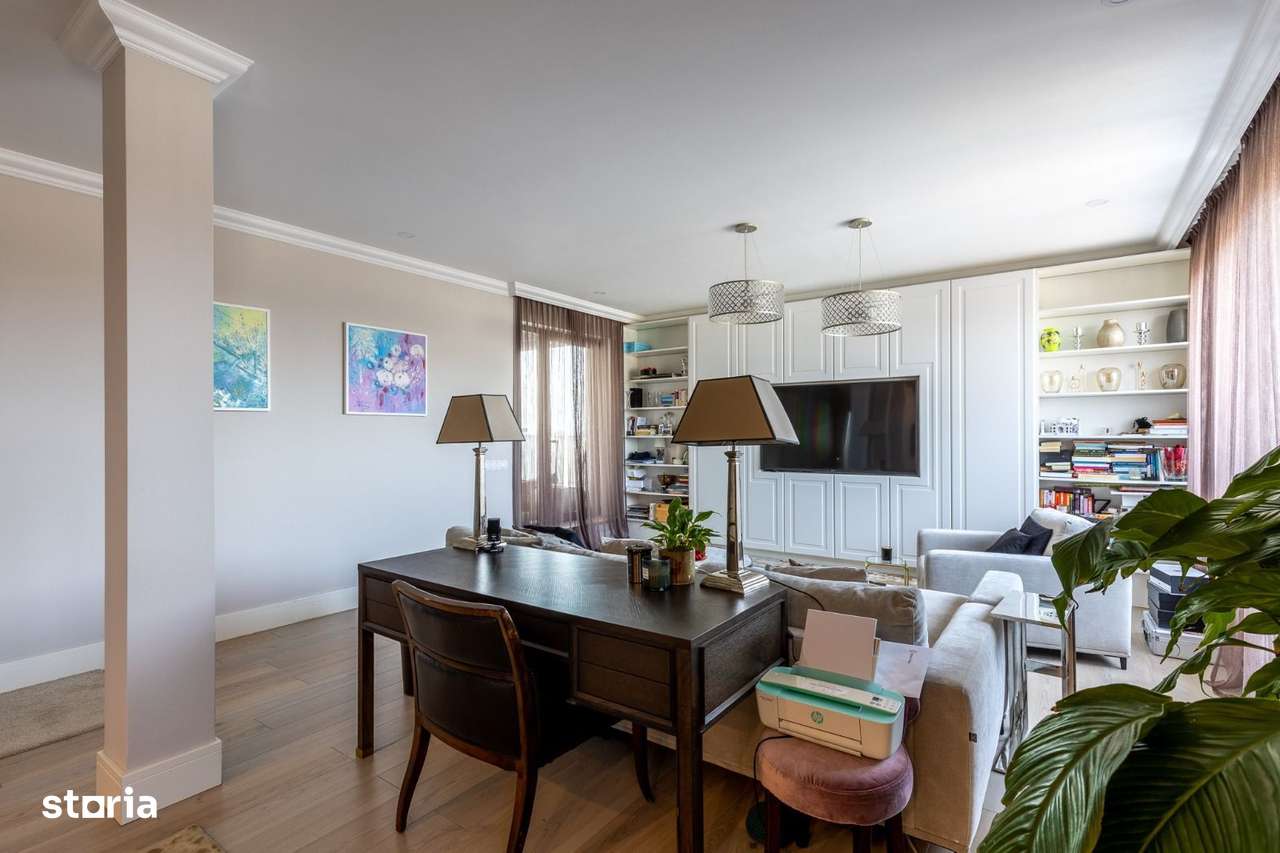 Penthouse Trastevere, complex cu piscina si gym-3