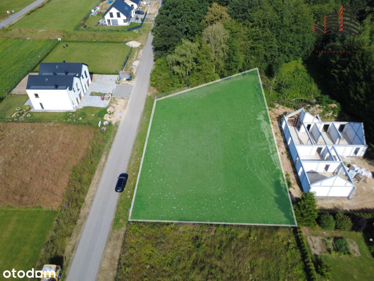 działka budowlana przy lesie w Świdniku - Pełny obrazek: 4/8