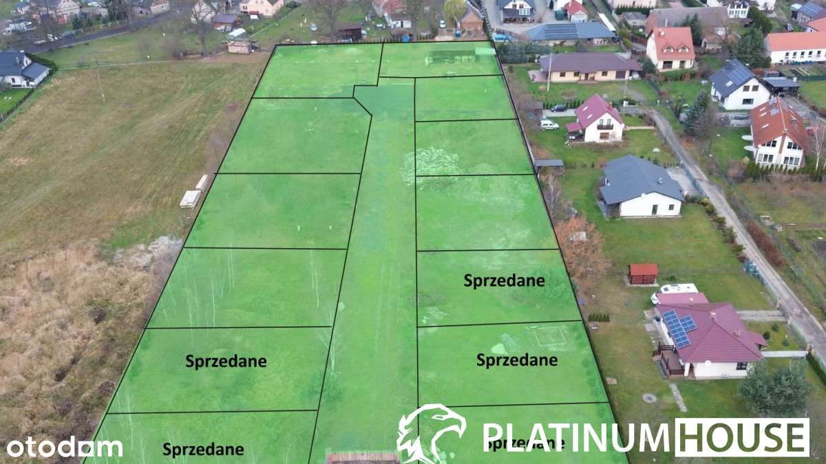 Działka w Ochli – spokój, zieleń, blisko miasta. - Pełny obrazek: 1/8