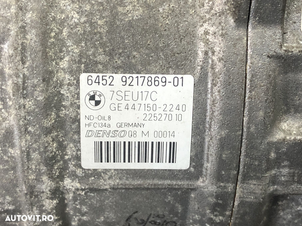 Compresor clima BMW X3 F25 xDrive 35i , N55B30A  306cp - 4