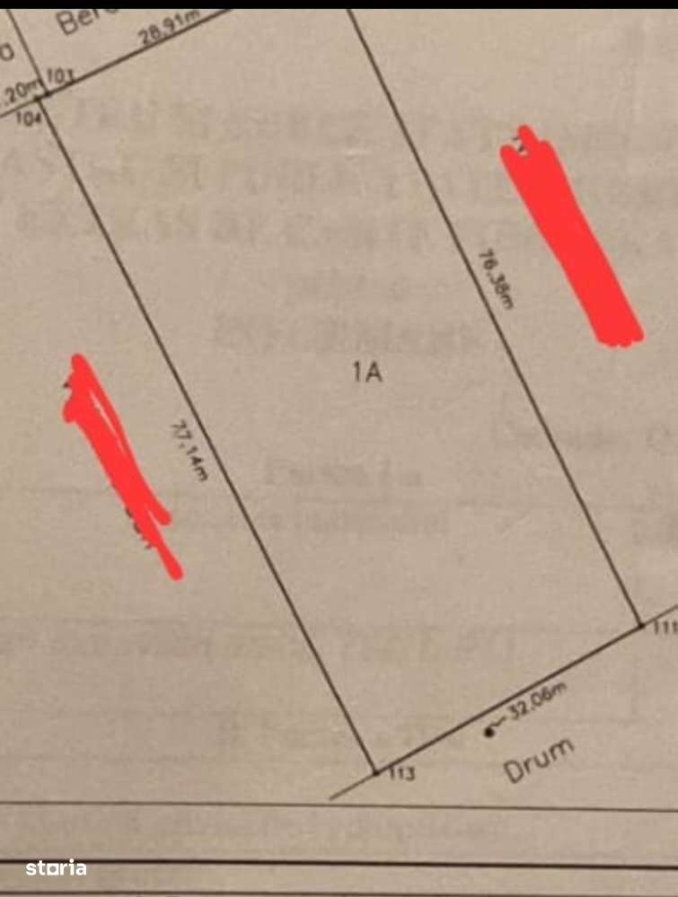 Teren intravilan Frumușani, utilitati gaz si curent, Str Stufului-1