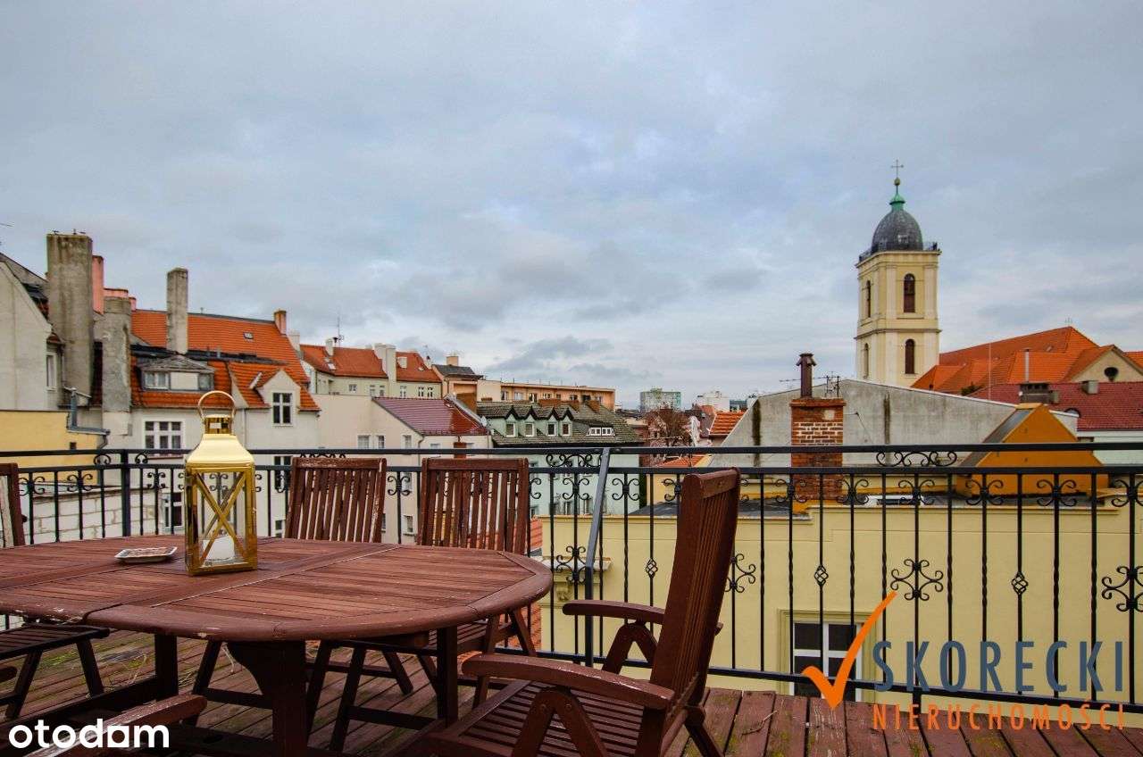 Eleganckie Stylowe na Starówce z Tarasem i Garażem-18