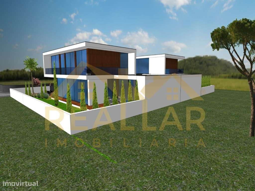 2 Moradias V4 em projeto para construção em Fontaínhas, Balasar - P... - Grande imagem: 2/9