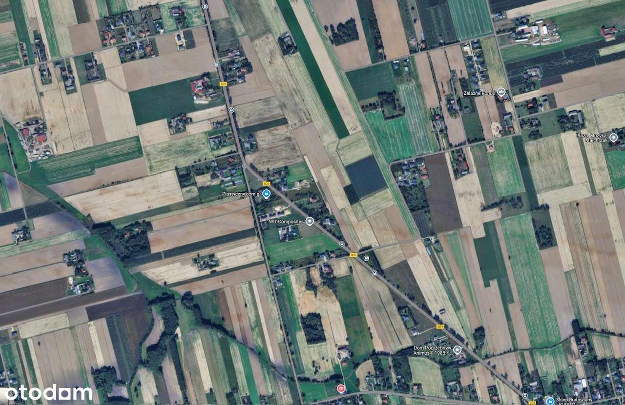 Działka 1846 m² – Krasienin-Kolonia – pod dom lub bliźniak - Pełny obrazek: 4/6