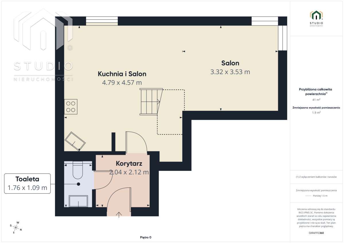 Przestronne 4 pokojowe mieszkanie - garaż w cenie-18