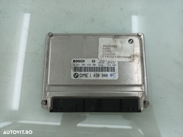 Calculator motor ECU BMW SERIA 3 E46 1.9i - 194e1 1997-2001  1430940 / 0261204420 - 1