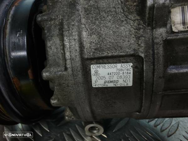 Compressor ar condicionado Vw Passat b3 b5 Audi b5 1.9 Tdi PD - 4