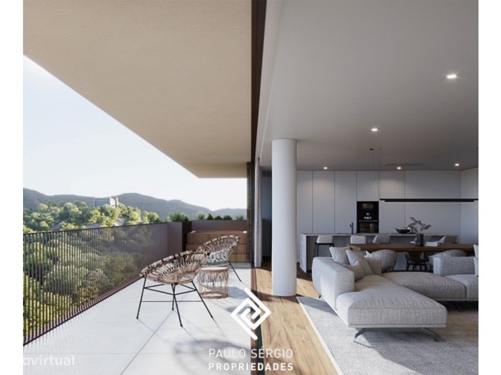 Apartamento T3 de alto luxo no Centro de Santa Maria da Feira. - Grande imagem: 1/21
