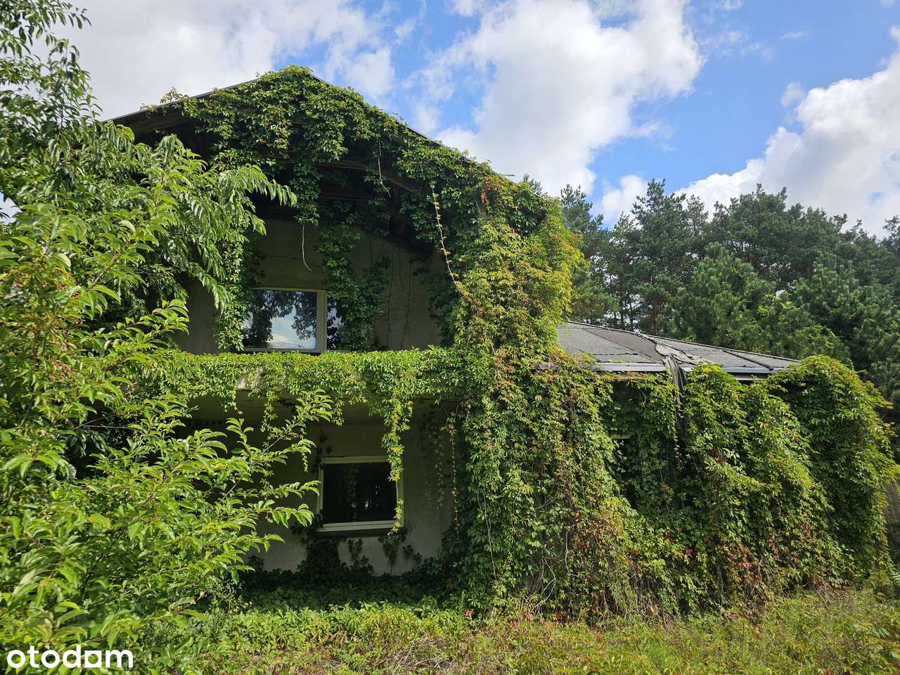 Osłonin dom nad jeziorem Osłonińskim gmina Przemęt-0