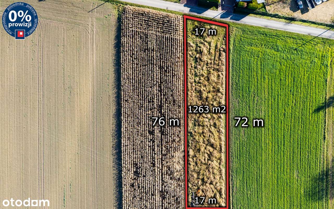 Na sprzedaż działka budowlana w zielonej okolicy | Knurów Farskie. - Pełny obrazek: 5/5