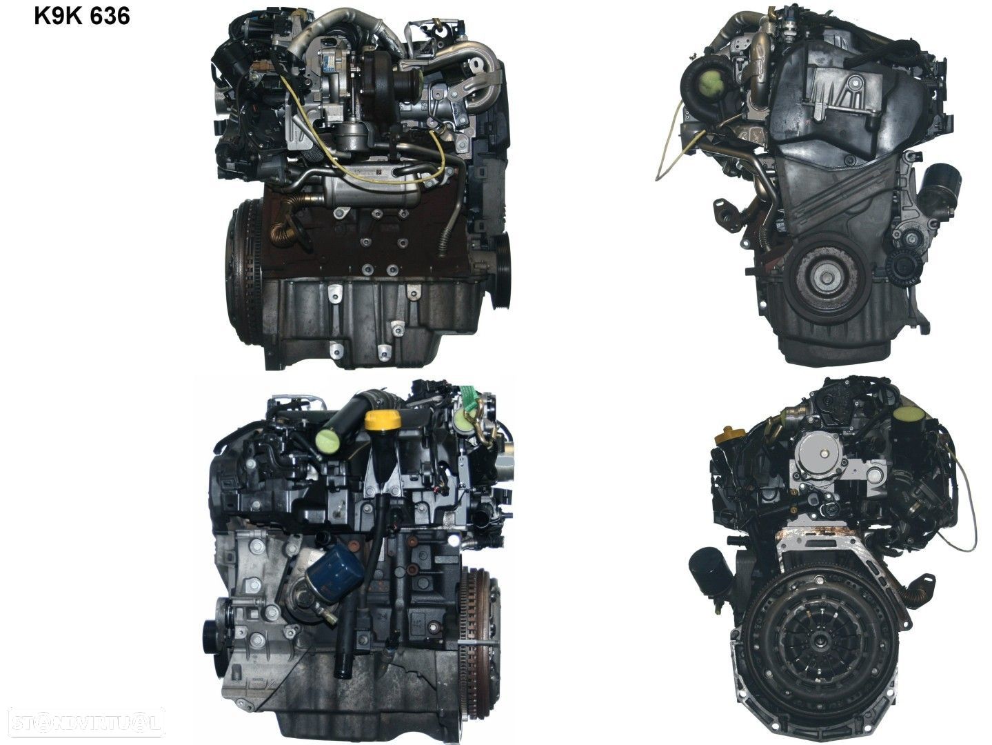 Motor Completo  Usado NISSAN QASHQAI 1.5 dCi K9K 636 - 1