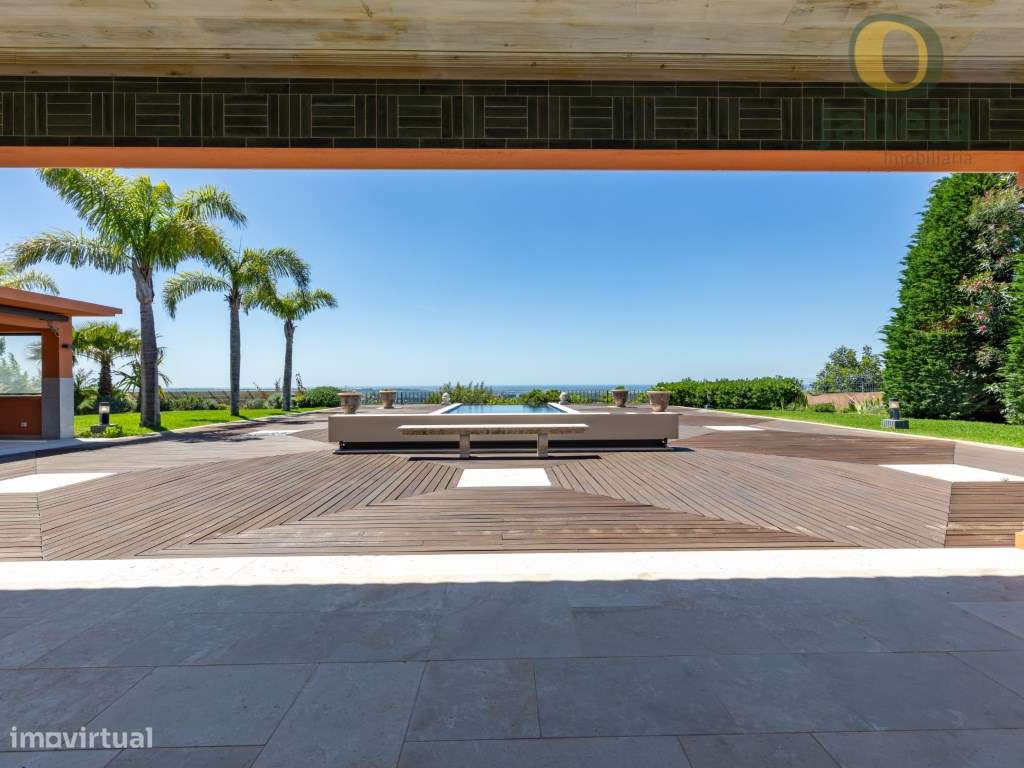 Encantadora Moradia T5 com vista Mar e Golfe, inserida num cenário ...-56