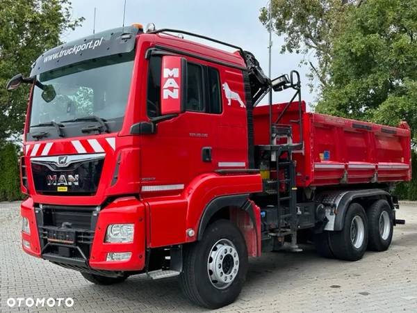 MAN TGS 26.510 6x4 EURO6 WYWROTKA TRÓJSTRONNA Z BORDMATIKIEM I HDS PALFINGER - 1