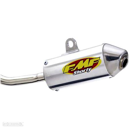 ponteira de escape fmf powercore 2 shorty silencer aluminum ktm / husaberg / husqvarna - 1