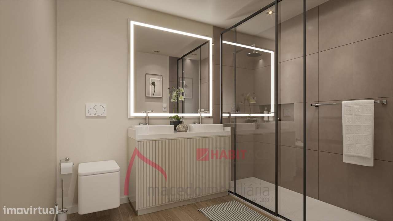 Apartamento T3 com Excelentes Acabamentos e Garagem na Sé – Centro de-7