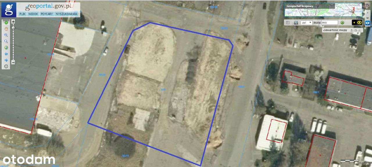 Działka przemysłowa 4 238 m², Przylep - Pełny obrazek: 2/7