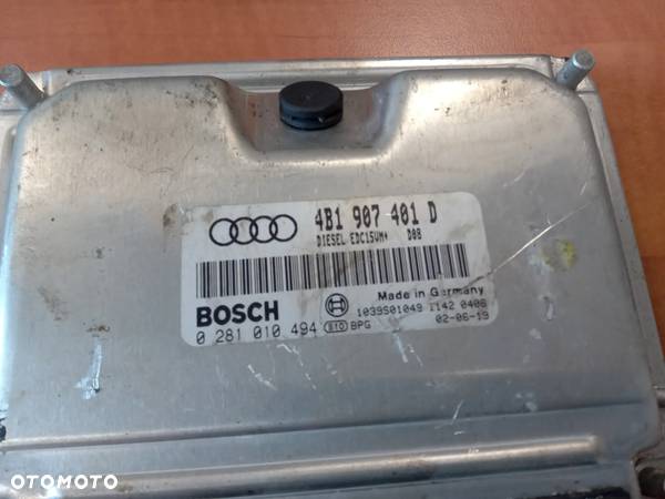 Sterownik silnika Audi A6 C5 2.5 TDI 4B1907401D - 2