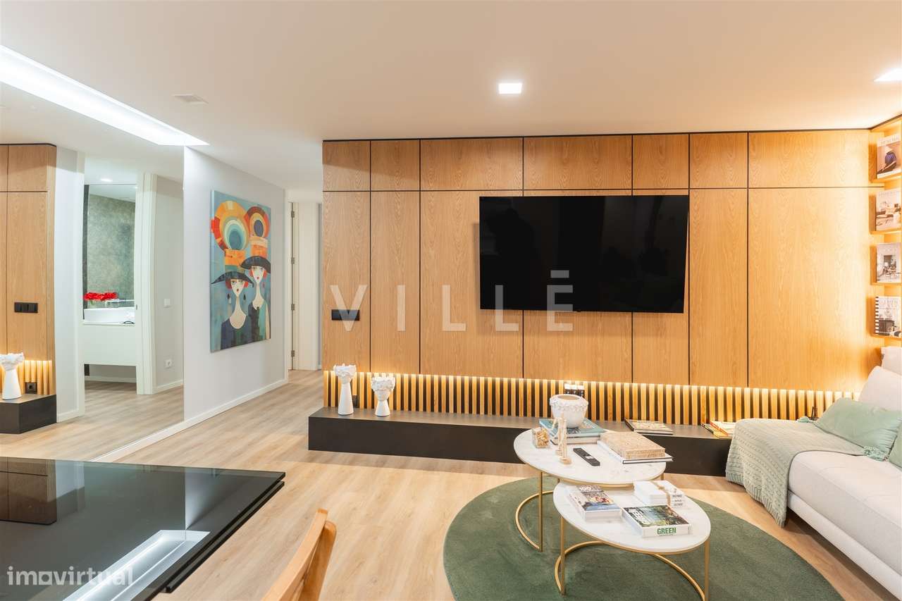 Apartamento T2 com espaço extra de escritório e ginásio, mobilado. - Grande imagem: 4/19