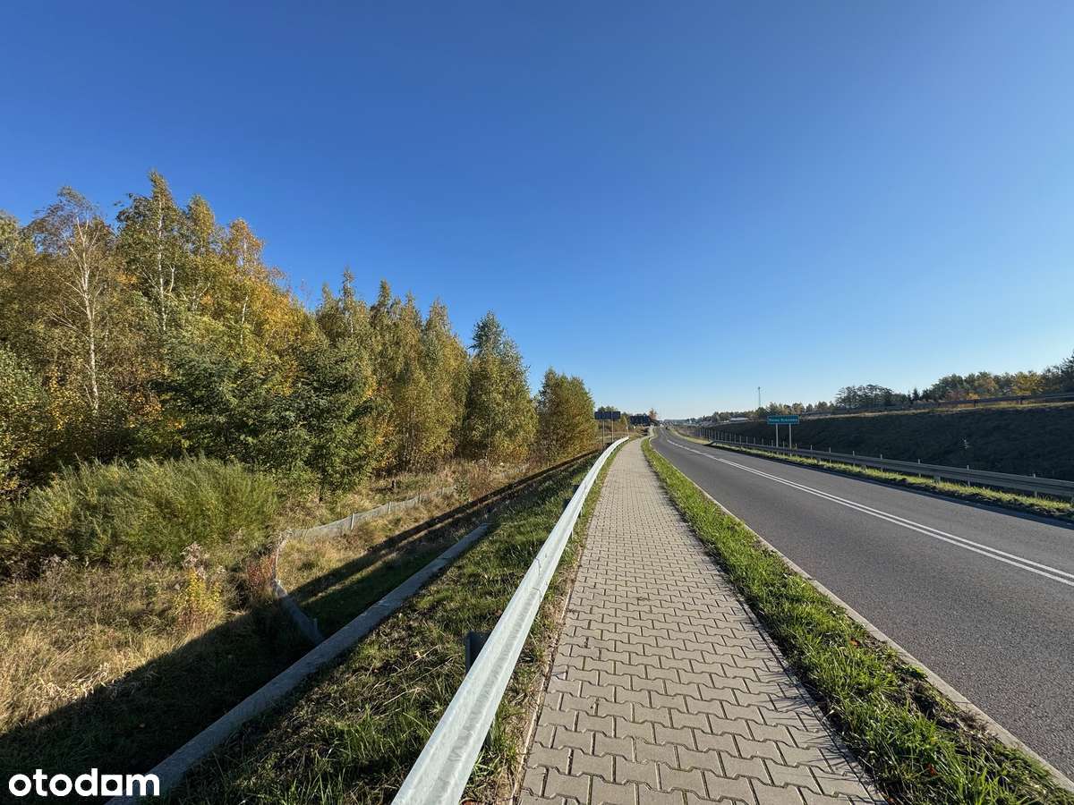 Działka PU przy drodze serwisowej trasy S8. Żabia Wola-2