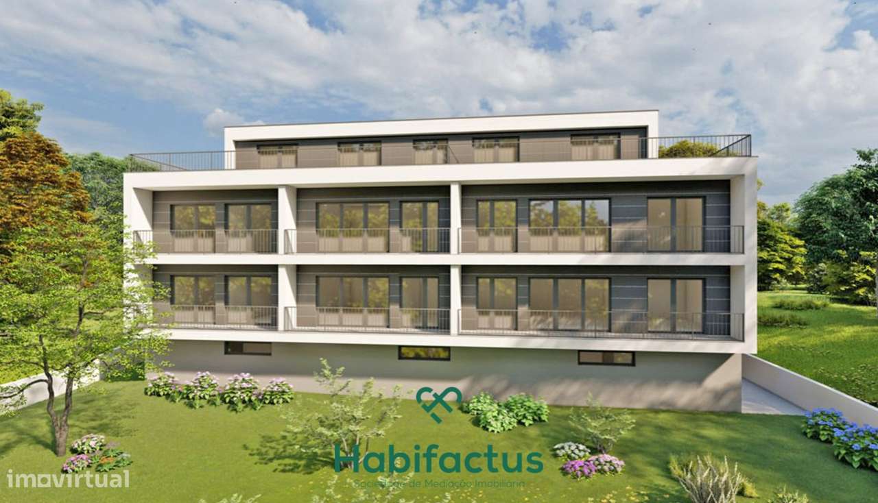 Apartamento T2 Duplex com terraço em Viseu - Grande imagem: 2/19