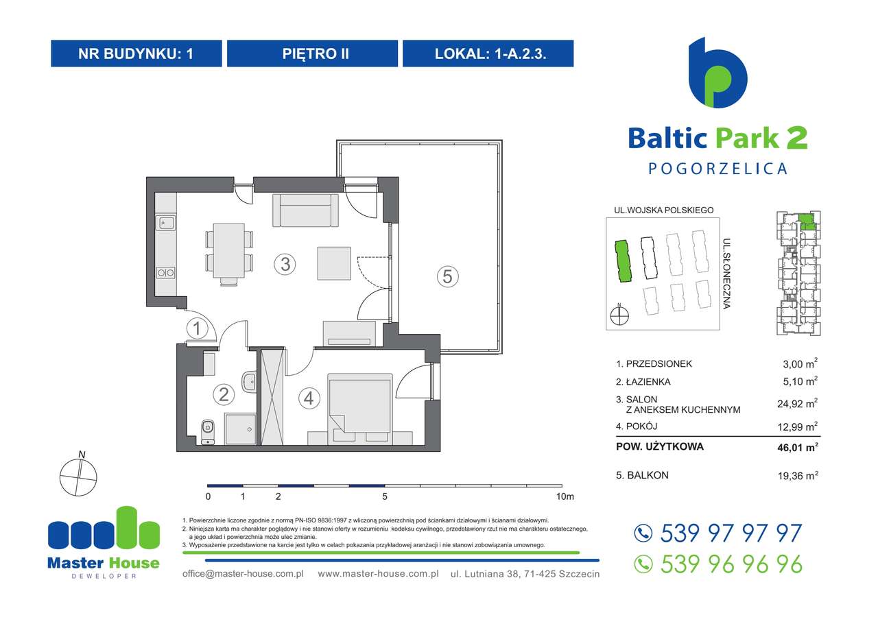 Baltic Park 2 | apartament inwestycyjny | 1-A.2.3 - Pełny obrazek: 2/7