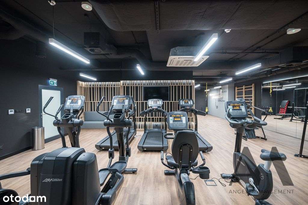 Studio w Angel River \ balkon \ Spa&Gym \ rzeka!-13