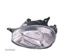 FARÓIS ÓPTICAS PARA OPEL CORSA B 93-00 COMBO 94-01 TRANSPARENTE ELEC. - 1