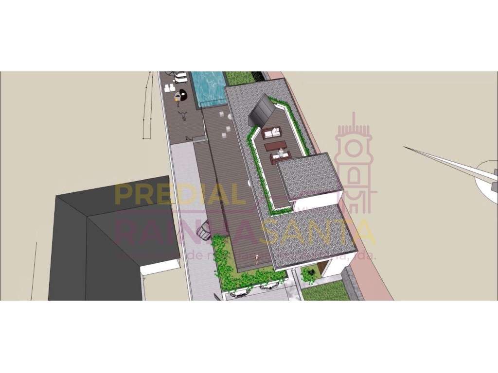 Terreno para moradia. Projeto aprovado-Licença a pagamento - Grande imagem: 4/12