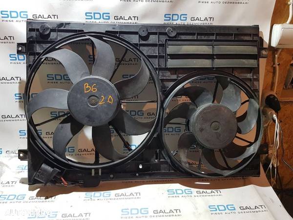 Grup Electroventilator Ventilator VW Passat B6 2.0TDI AZV BKD BKP BMP 2005 - 2010 COD : 1K0121207AA / 1K0 121 207 AA - 1